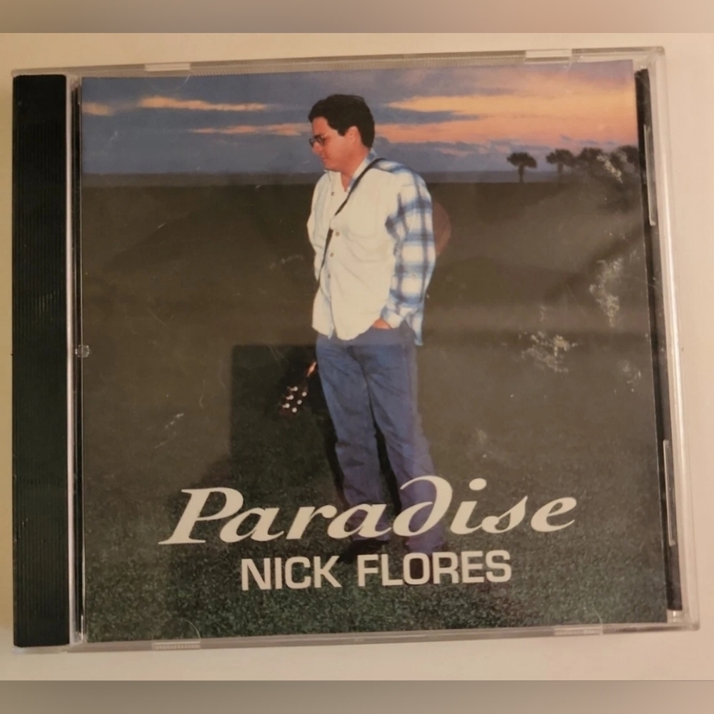 NICK FLORES - PARADISE rare Christian Music cd Hacienda Gospel 9 songs 1998